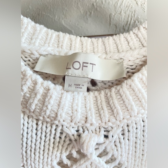 LOFT loose knit sweater - Picture 6 of 9